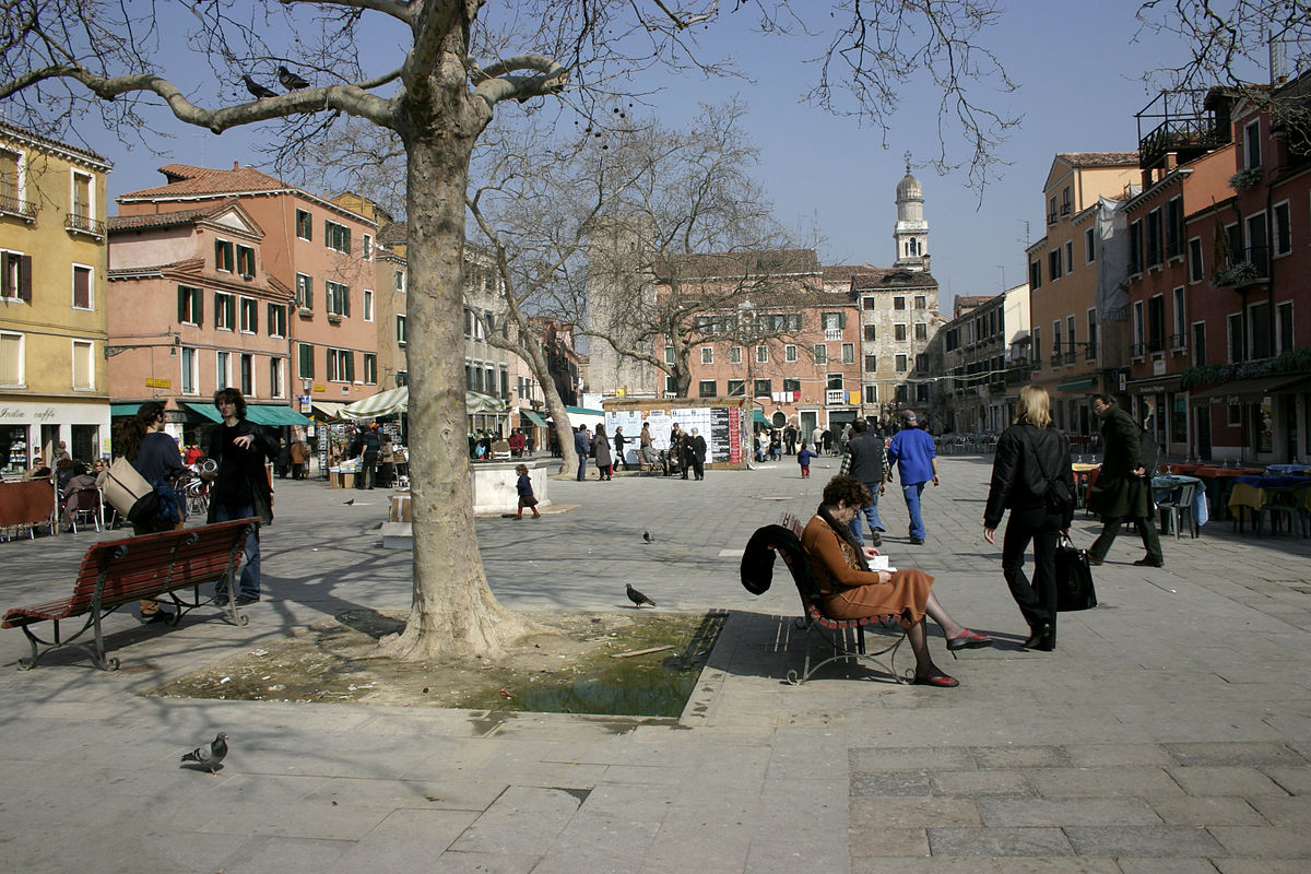 Campo Santa Margherita Walking Maps For Venice